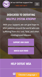 Mobile Screenshot of defeatmsa.org